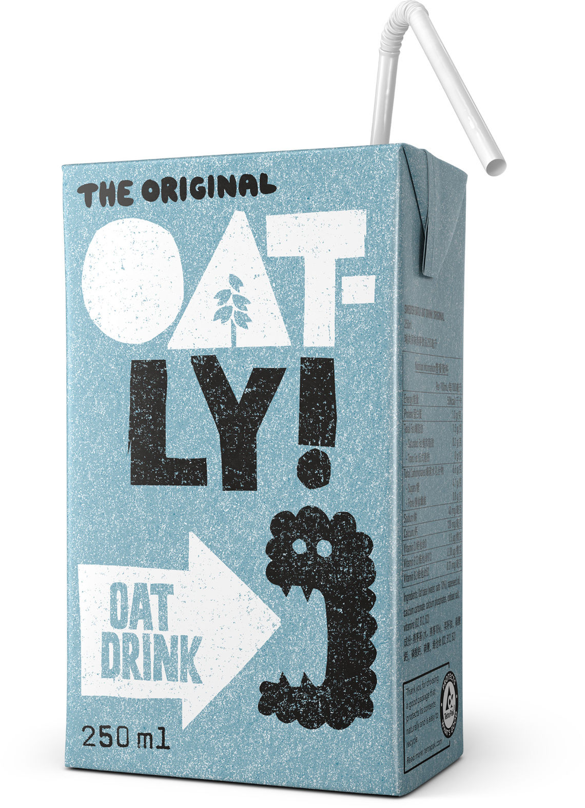 Oatly Swedish Oat Drink - Enriched (250ml/pack)(vegan)